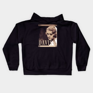 Bette Davis | Legend | Actres Kids Hoodie